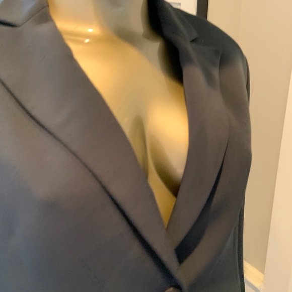 GIORGIO ARMANI GREY SILK JACKET  12 CHEST 42 Oversized - Picture 4 of 13